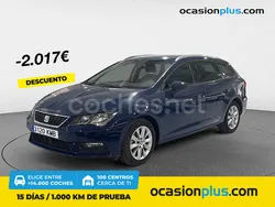 Azul Usado 2018 Seat Leon Style Familiar | 13.500 € (Precio justo)