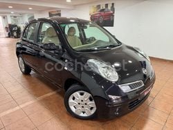 Negro Usado 2008 Nissan Micra Acenta Utilitario | 4490 € (Precio justo)