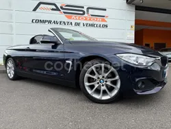 Azul Usado 2015 BMW 420 Descapotable | 29.900 € (Caro)