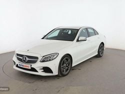 Blanco Usado 2018 Mercedes C220 AMG line Berlina | 26.999 € (Precio justo)