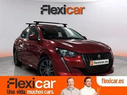 Rojo Usado 2021 Peugeot 208 Active Utilitario | 12.490 € (Precio justo)