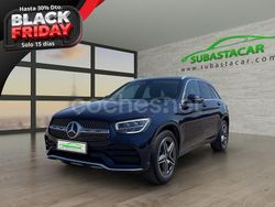 Azul Usado 2021 Mercedes GLC220 SUV | 32.900 € (Buen precio)