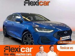 Azul Usado 2022 Ford Focus ST-Line Berlina | 17.490 € (Precio justo)