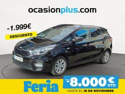 Negro Usado 2018 Kia Carens Monovolumen | 16.490 € (Un poco caro)