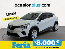 Blanco Usado 2022 Renault Captur Intens SUV | 17.490 € (Precio justo)