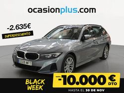 Gris Usado 2023 BMW 318 Familiar | 28.490 € (Precio justo)