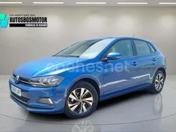 Azul Usado 2021 VW Polo Advance Berlina | 18.990 € (Caro)