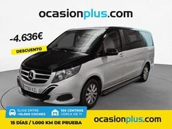Gris Usado 2019 Mercedes V220 Exclusive Monovolumen | 36.590 € (Super precio)