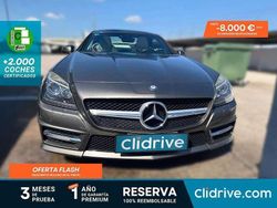 Gris Usado 2011 Mercedes SLK200 Descapotable | 18.190 € (Un poco caro)