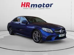 Gris Usado 2021 Mercedes C220 Berlina | 29.890 € (Precio justo)