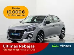 Plateado Usado 2024 Peugeot 208 Active Utilitario | 14.990 € (Precio justo)