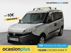 Gris Usado 2017 Fiat Doblò Pop Monovolumen | 10.900 € (Precio justo)