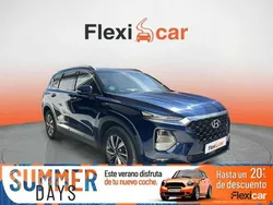 Azul Usado 2019 Hyundai Santa Fe SUV | 23.990 € (Precio justo)