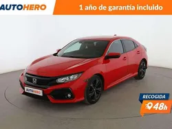 Rojo Usado 2018 Honda Civic Elegance Berlina | 17.899 € (Precio justo)