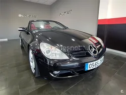 Negro Usado 2004 Mercedes SLK200 Descapotable | 11.400 € (Precio justo)