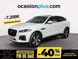 Blanco Usado 2021 Jaguar F-Pace S SUV | 29.250 € (Precio justo)