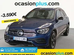 Azul Usado 2021 Mercedes GLC220 SUV | 35.900 € (Super precio)