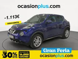 Azul Usado 2018 Nissan Juke Acenta SUV | 11.850 € (Precio justo)