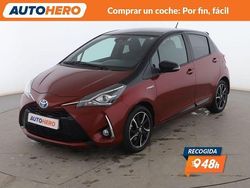 Rojo Usado 2017 Toyota Yaris Hybrid | 13.599 € (Buen precio)