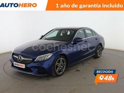 Azul Usado 2020 Mercedes C200 AMG line Berlina | 30.299 € (Precio justo)