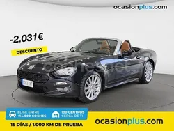 Negro Usado 2018 Fiat 124 Spider Lusso Descapotable | 23.890 €