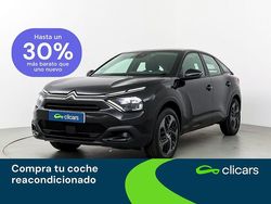 Negro Usado 2024 Citroën C4 PureTech Berlina | 15.490 € (Precio justo)