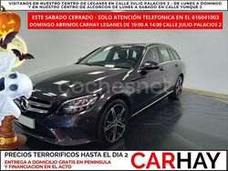 Gris / plata Usado 2021 Mercedes C300e Business Familiar | 23.890 € (Buen precio)