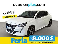 Blanco Usado 2023 Peugeot 208 Allure Utilitario | 12.610 € (Precio justo)