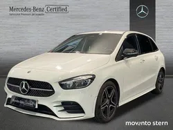 Blanco Usado 2024 Mercedes B180 AMG line Monovolumen | 36.800 € (Caro)