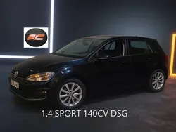 Negro Usado 2013 VW Golf VII Sportline Berlina | 10.990 € (Buen precio)