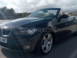 Negro Usado 2009 BMW 320 Cabriolet Descapotable | 7500 € (Super precio)