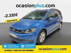 Azul Usado 2021 VW Touran Business Monovolumen | 25.690 € (Precio justo)