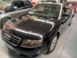 Negro Usado 2003 Audi A4 Cabriolet Descapotable | 8950 €