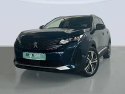Azul Usado 2021 Peugeot 3008 Allure SUV | 20.900 € (Precio justo)