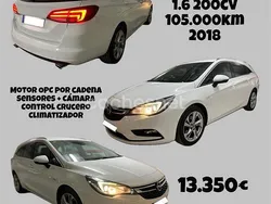 Blanco Usado 2019 Opel Astra Dynamic Familiar | 12.950 € (Precio justo)