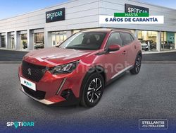 Rojo Usado 2021 Peugeot 2008 Allure SUV | 15.950 € (Precio justo)