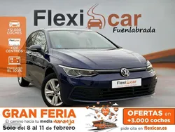 Azul Usado 2021 VW Golf VIII Berlina | 20.490 € (Precio justo)