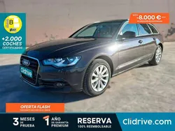 Negro Usado 2013 Audi A6 Premium Familiar | 7690 €