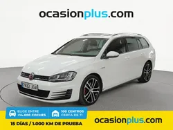 Blanco Usado 2015 VW Golf VII GTD Familiar | 16.990 € (Precio justo)