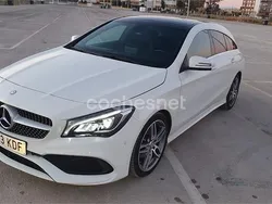 Blanco Usado 2017 Mercedes CLA200 Shooting Brake AMG line Familiar | 23.500 € (Un poco caro)