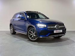 Azul Usado 2020 Mercedes GLC200 SUV | 44.490 € (Un poco caro)