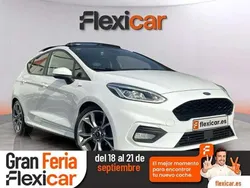 Blanco Usado 2018 Ford Fiesta ST-Line Utilitario | 12.290 € (Un poco caro)