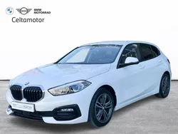 Pintura metalizada mineralweiß Usado 2021 BMW 116 Shadowline Utilitario | 23.500 € (Precio justo)