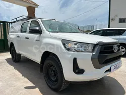 Blanco Usado 2021 Toyota HiLux Recogida | 28.500 € (Precio justo)