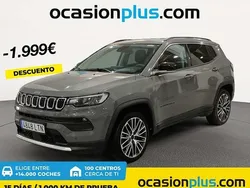 Gris Usado 2021 Jeep Compass Limited SUV | 19.991 € (Buen precio)