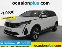 Blanco Usado 2021 Peugeot 5008 Allure Monovolumen | 19.900 € (Buen precio)