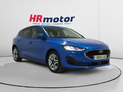 Azul Usado 2022 Ford Focus Trend Berlina | 15.990 € (Precio justo)