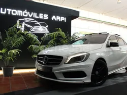 Blanco Usado 2014 Mercedes A220 AMG line Berlina | 19.990 € (Un poco caro)