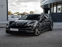 Negro jet metalizado Usado 2022 Porsche Taycan 4S Sport Turismo Berlina | 70.500 € (Precio justo)