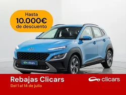 Azul Usado 2023 Hyundai Kona SUV | 21.290 € (Precio justo)